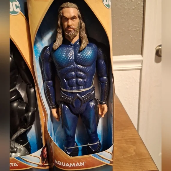 DC Aquaman and Black Manta Action Figure Set - Blue and Black - Picture 4 of 6